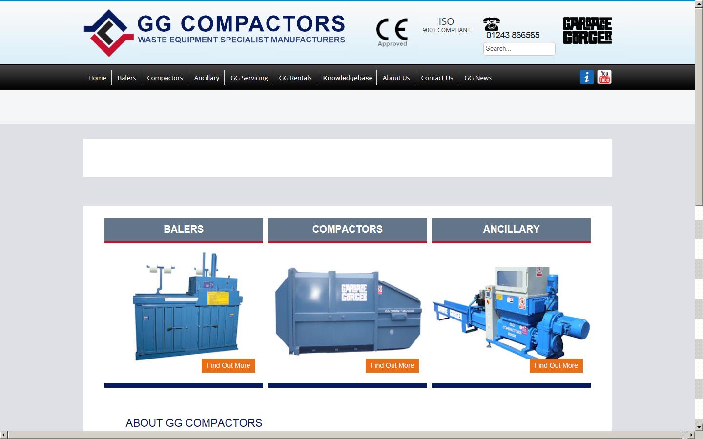 G.G. Compactors Limited Website