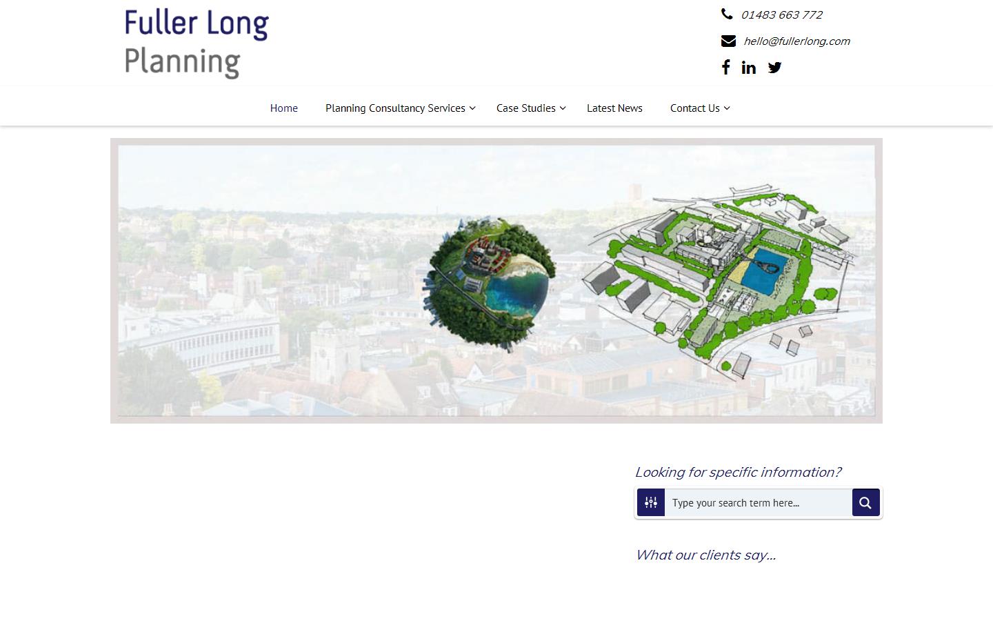 Fuller Long Planning Consultants Website
