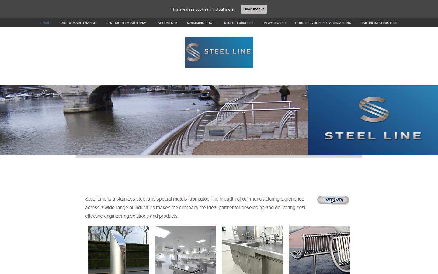 Steel Line Ltd Website