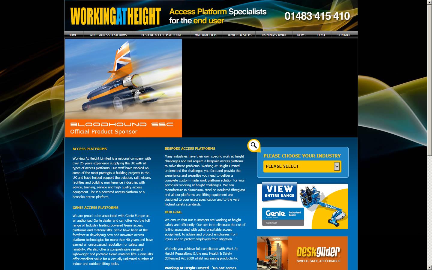 Working At Height Ltd Website