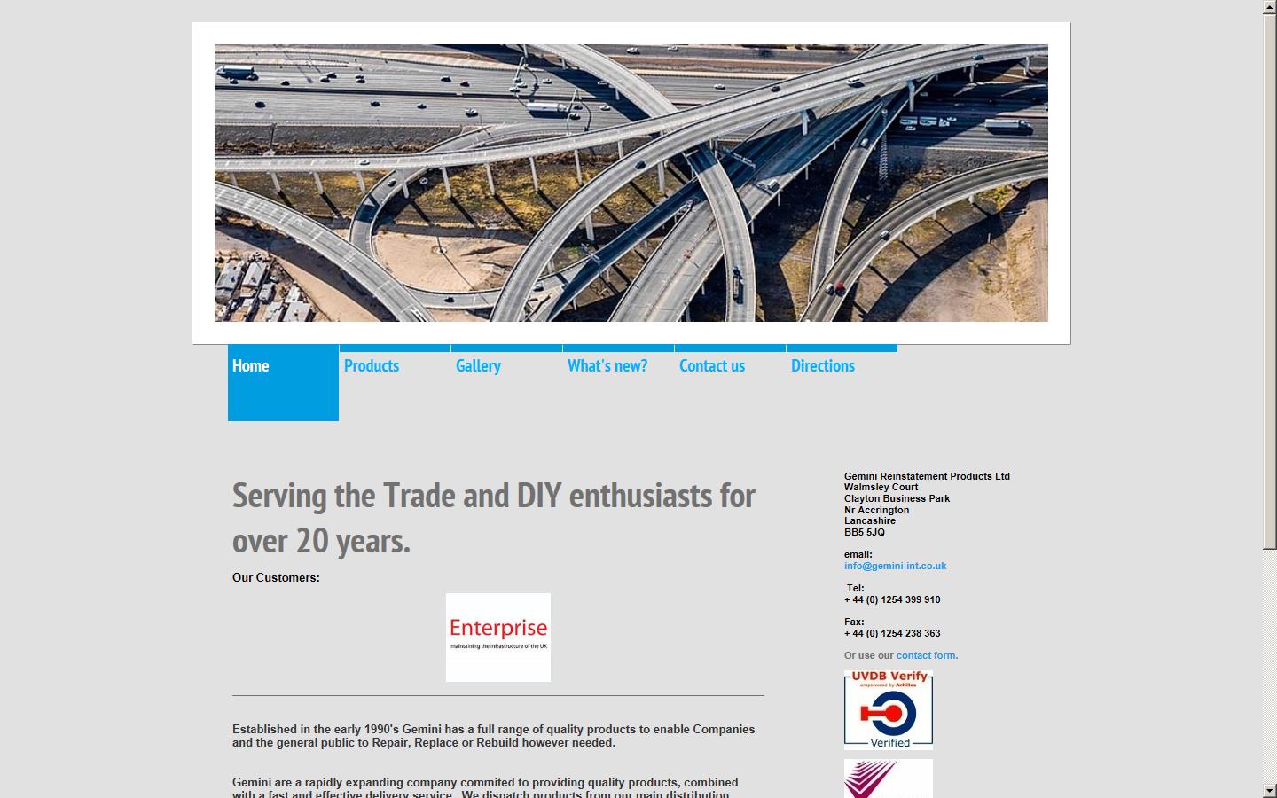 Gemini Industrial Coating & Adhesives  Website