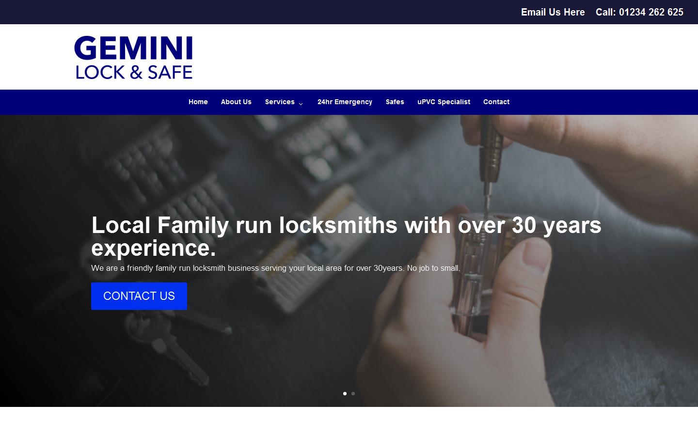 GEMINI LOCK AND SAFE LTD Website