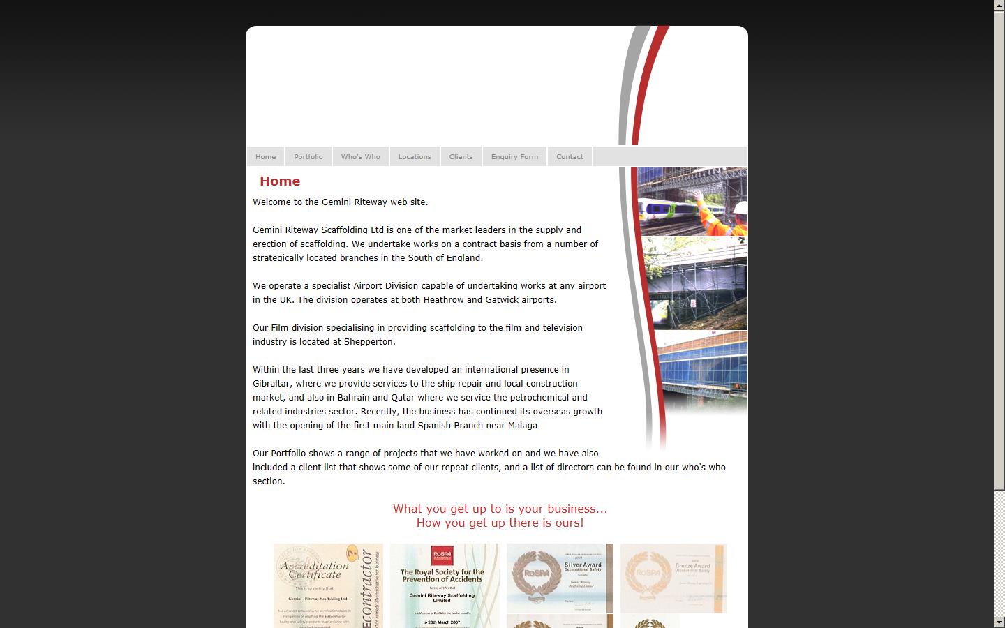 Gemini Riteway Website