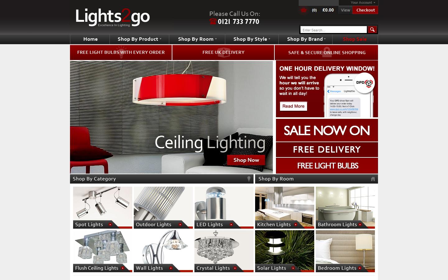 Nelson Lighting Ltd Website