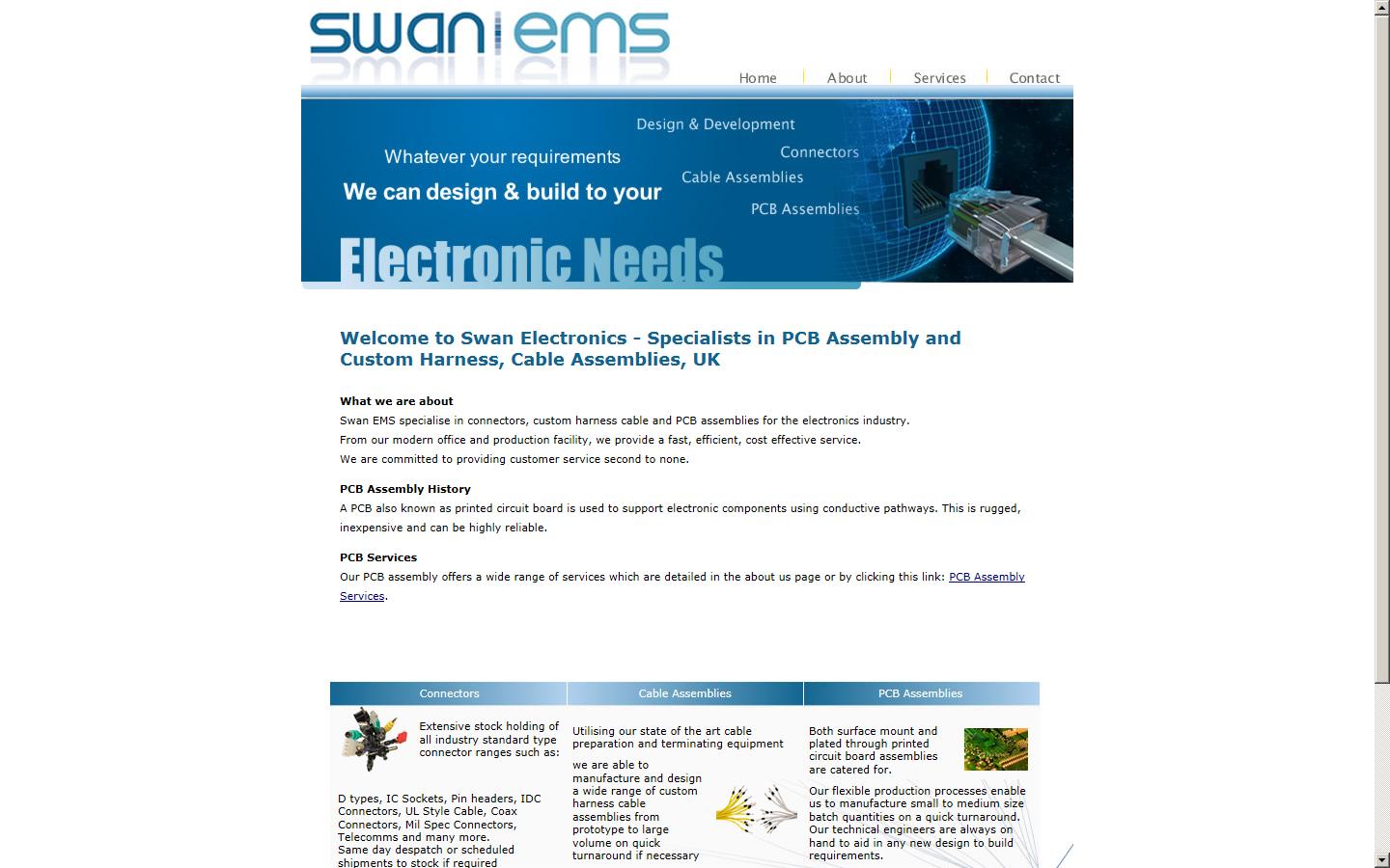 Swan EMS Ltd Website