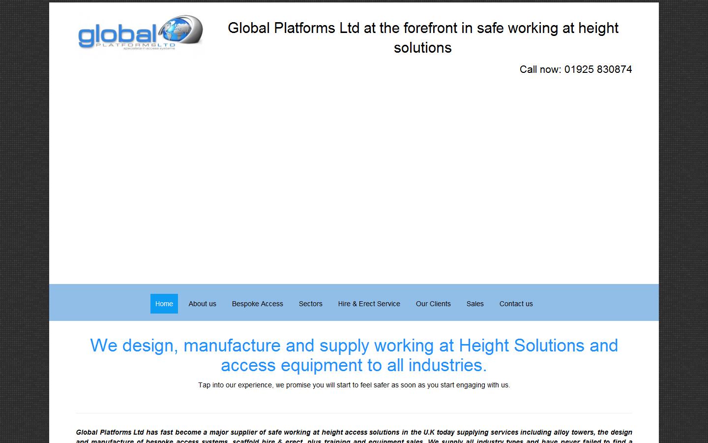 Global Platforms Ltd Website