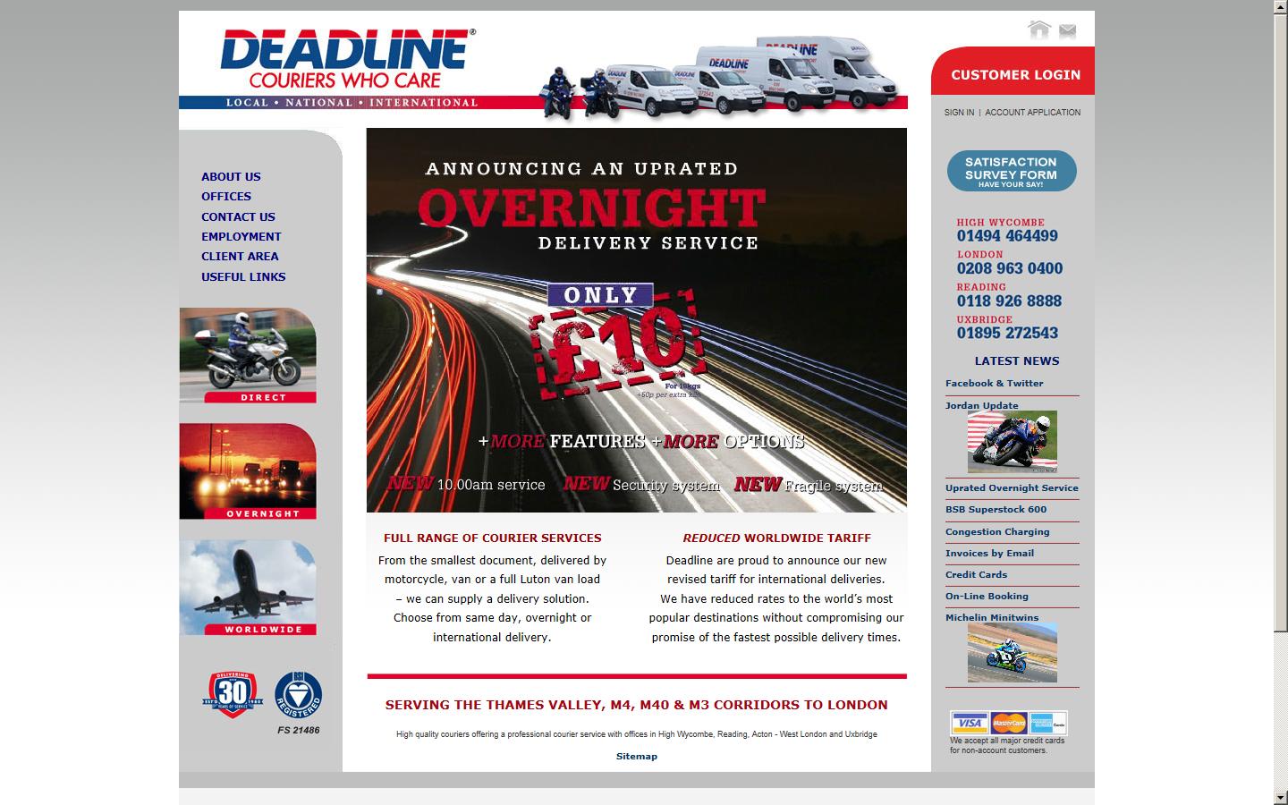 Deadline Despatch Website