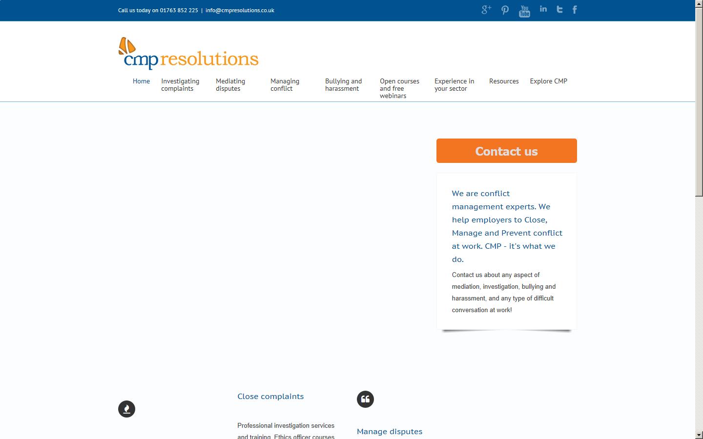CMP Resolutions Website