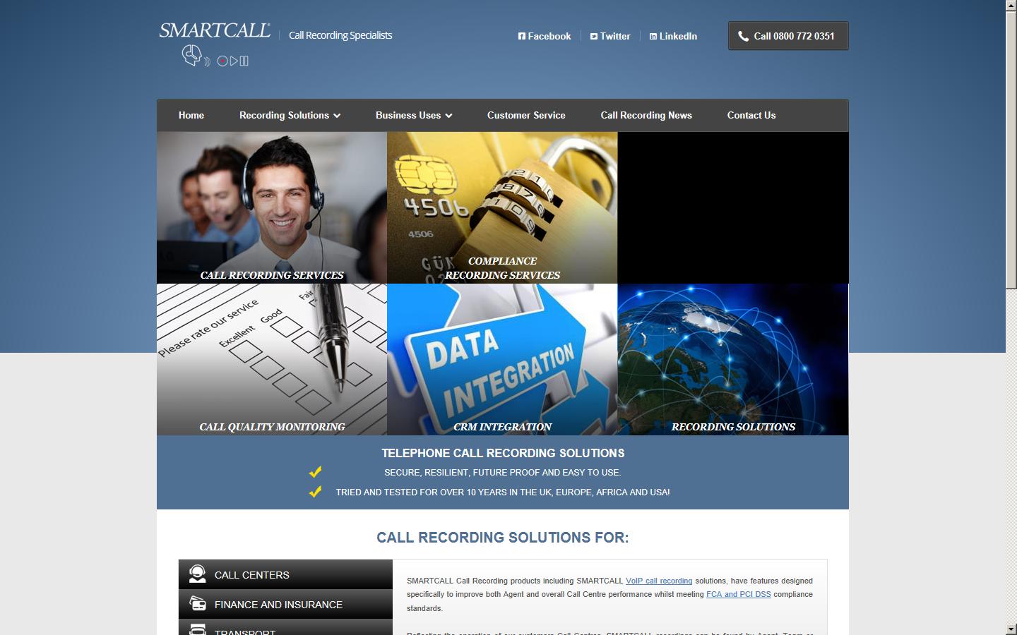 Smartcall Technology Ltd Website