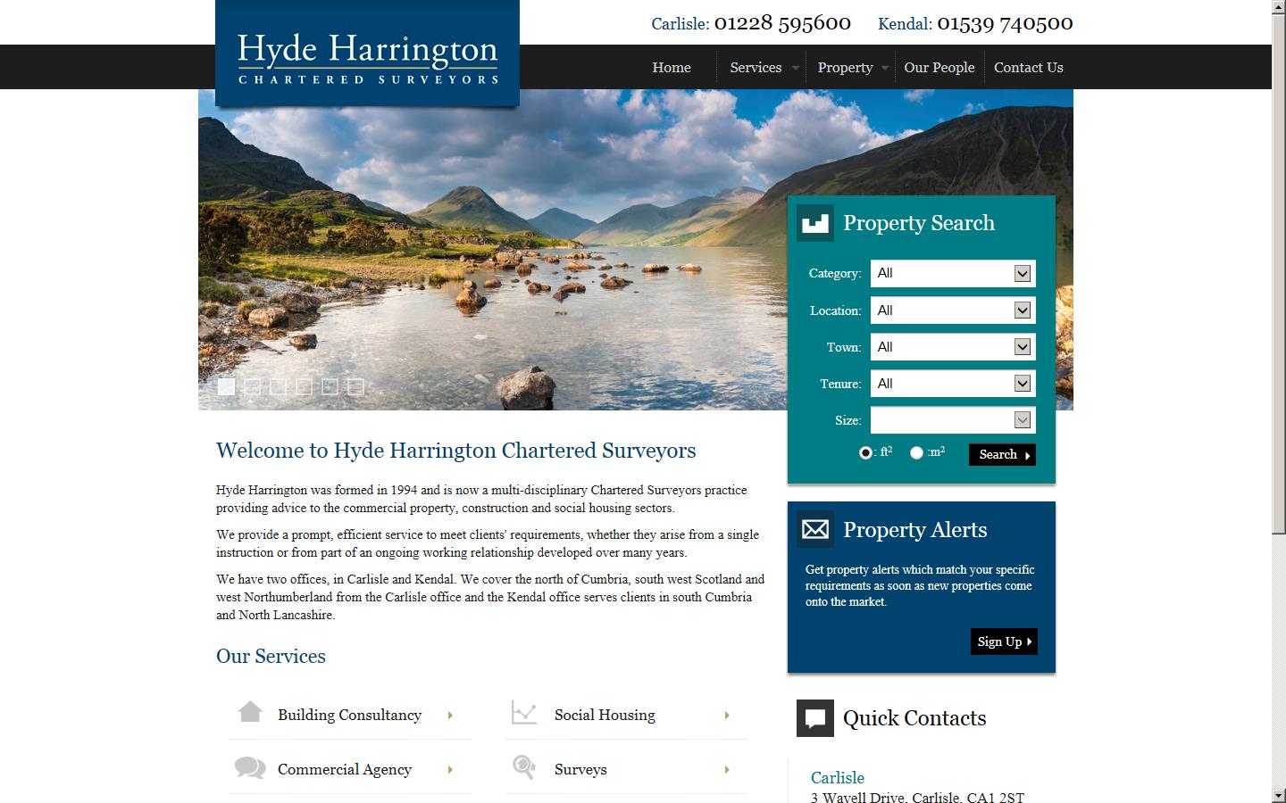 Hyde Harrington  Website
