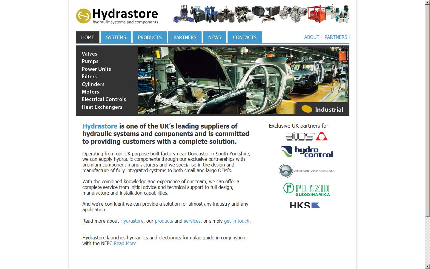 Hydrastore Ltd  Website