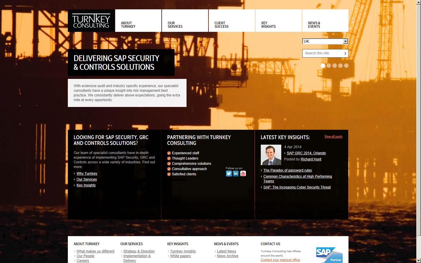 Turnkey Consulting Website