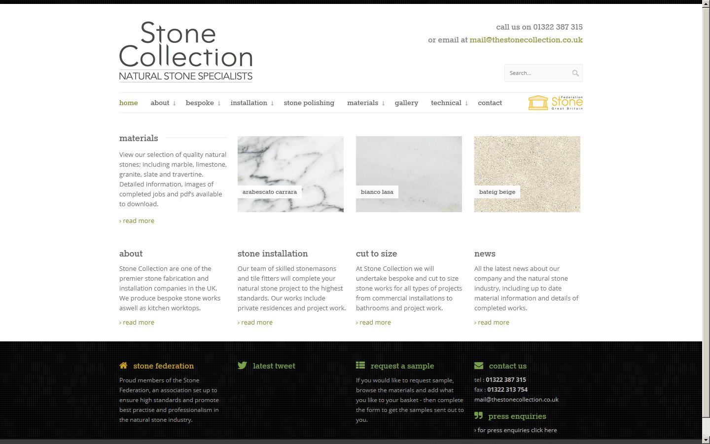 Stone Collection Limited Website