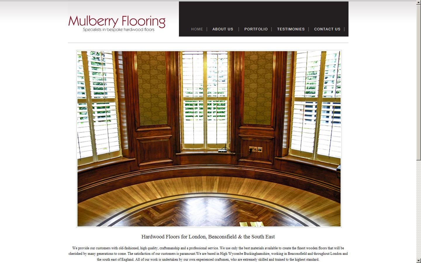 Mulberry Flooring Website