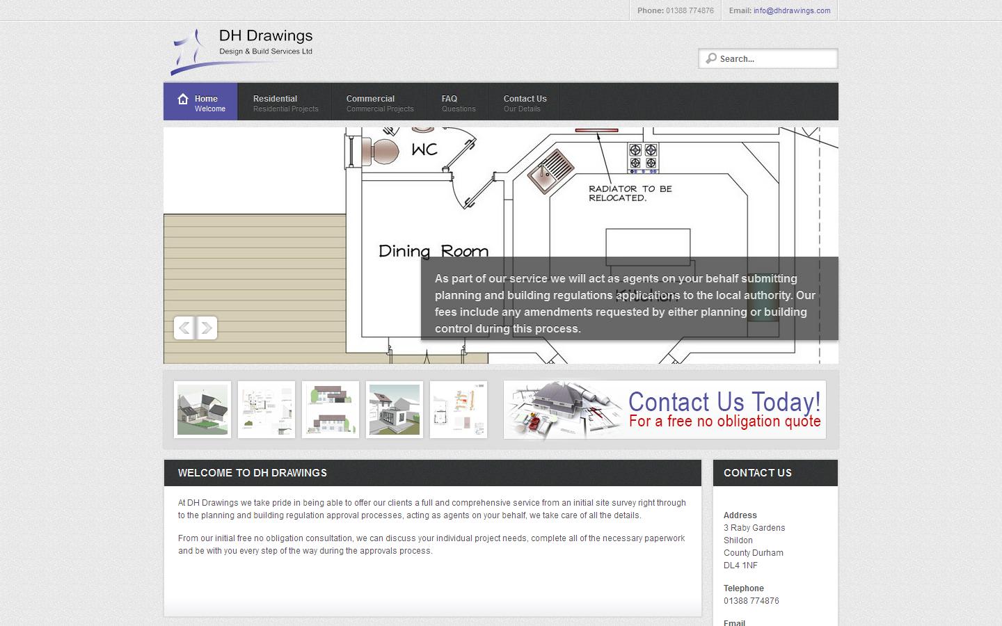DH Drawings Website