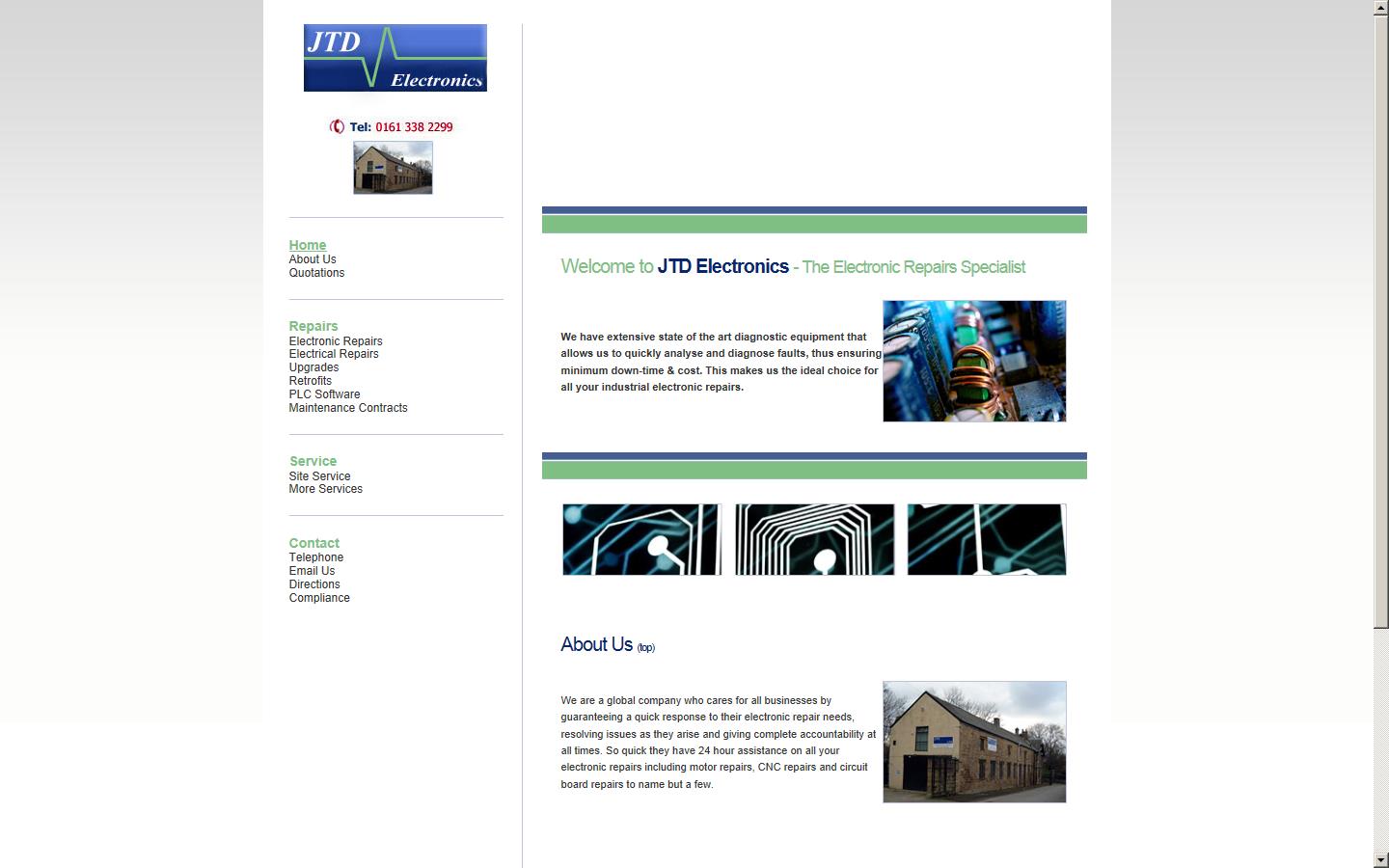 J T D Electronics  Website