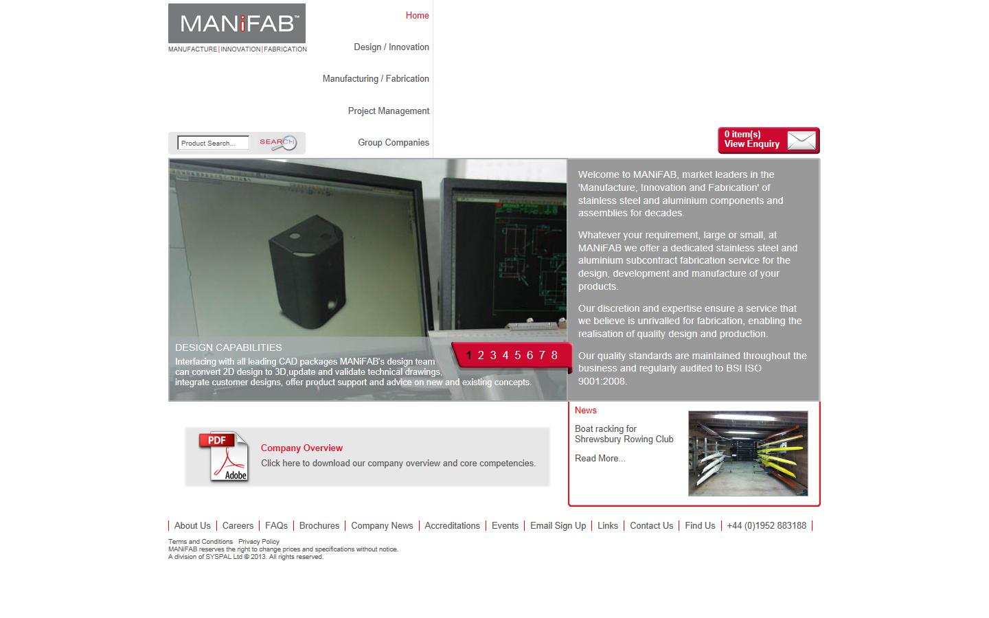 MANiFAB Website