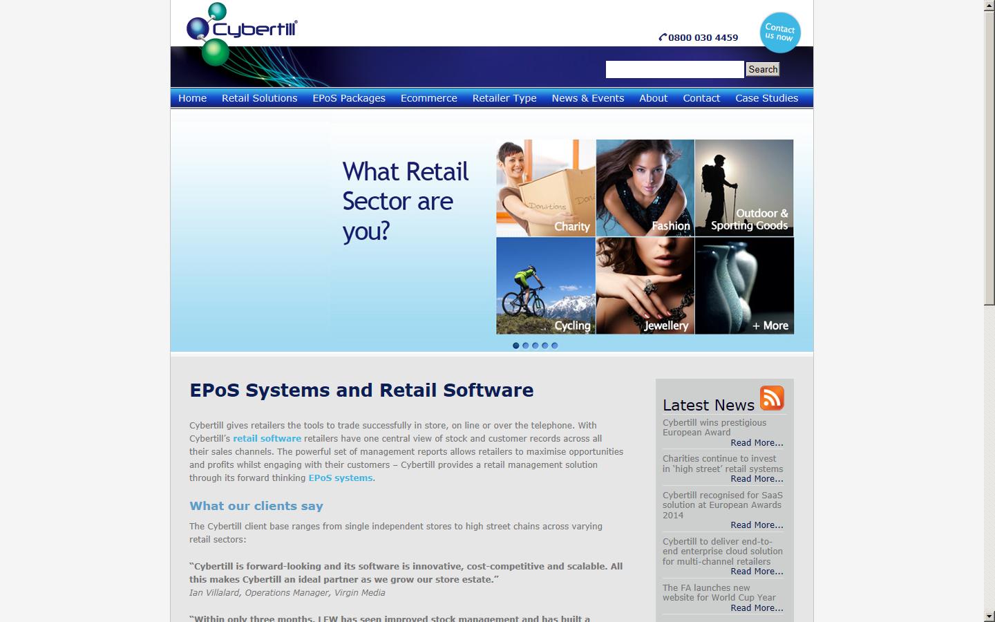 Cybertill Ltd Website
