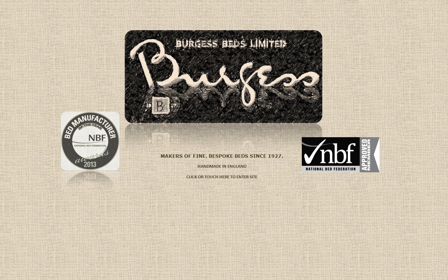 Burgess Beds Ltd Website