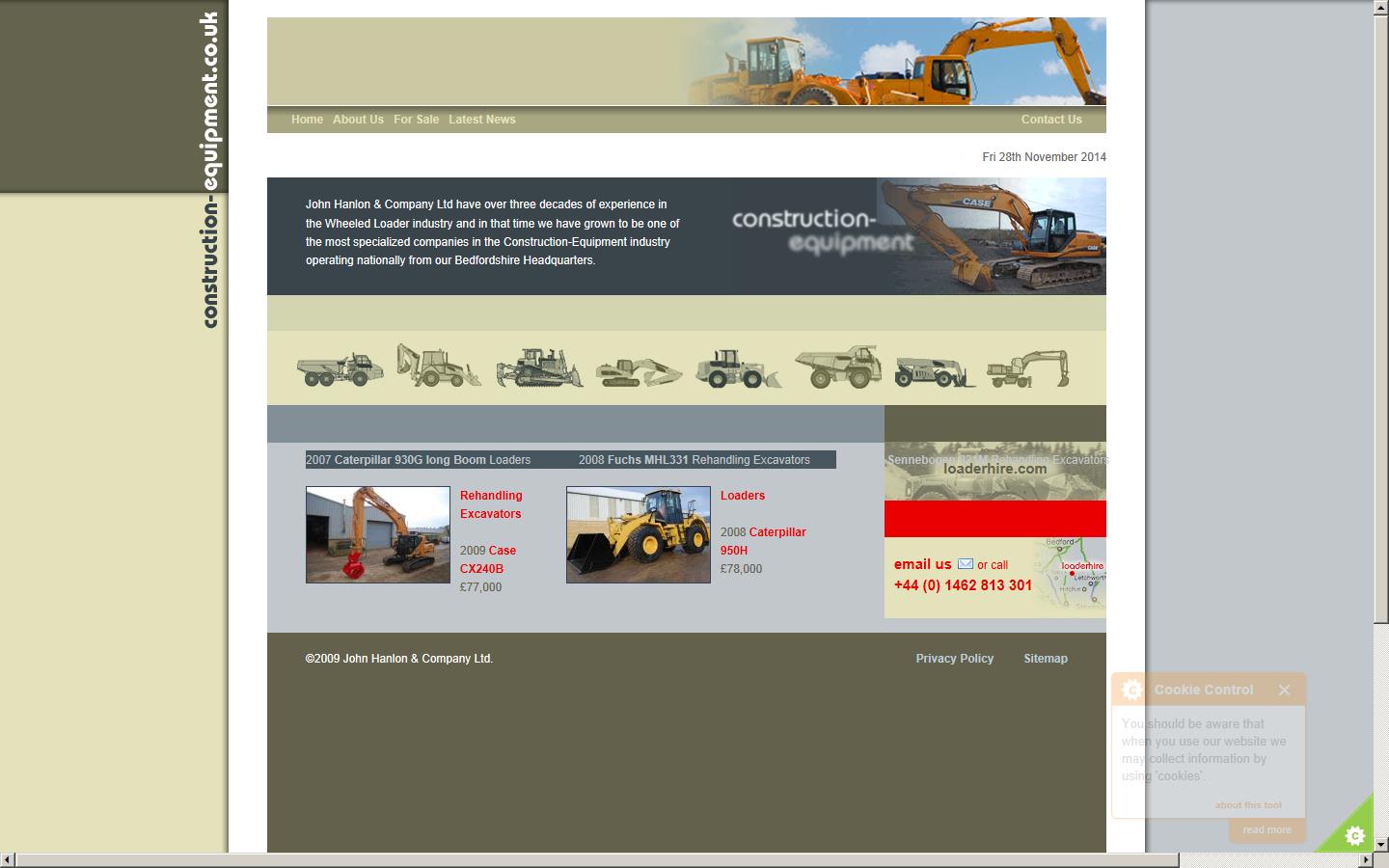 John Hanlon & Company Ltd Website