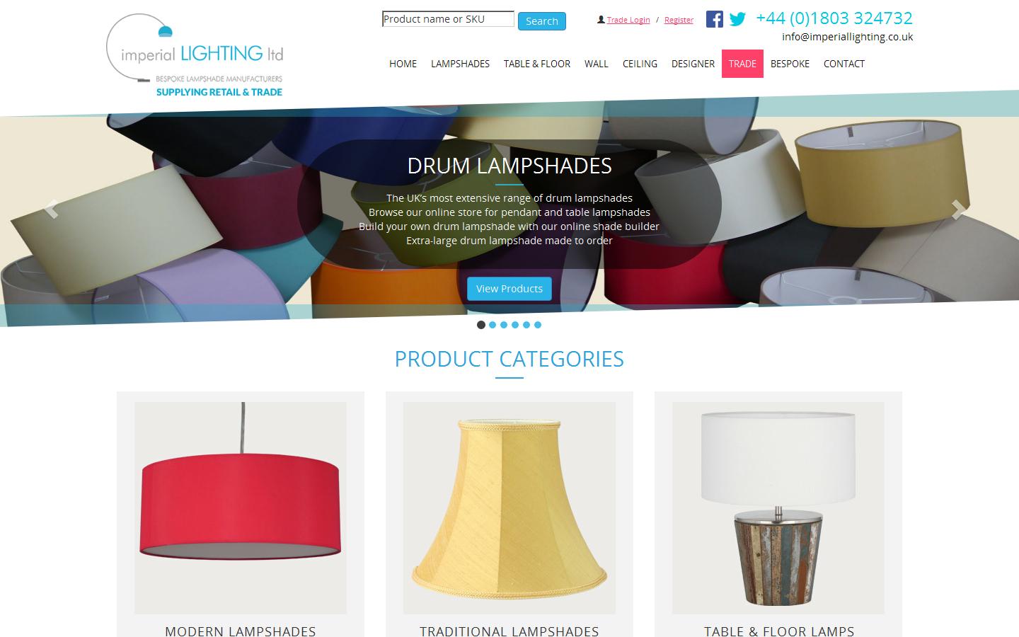 Imperial Lighting Ltd Website