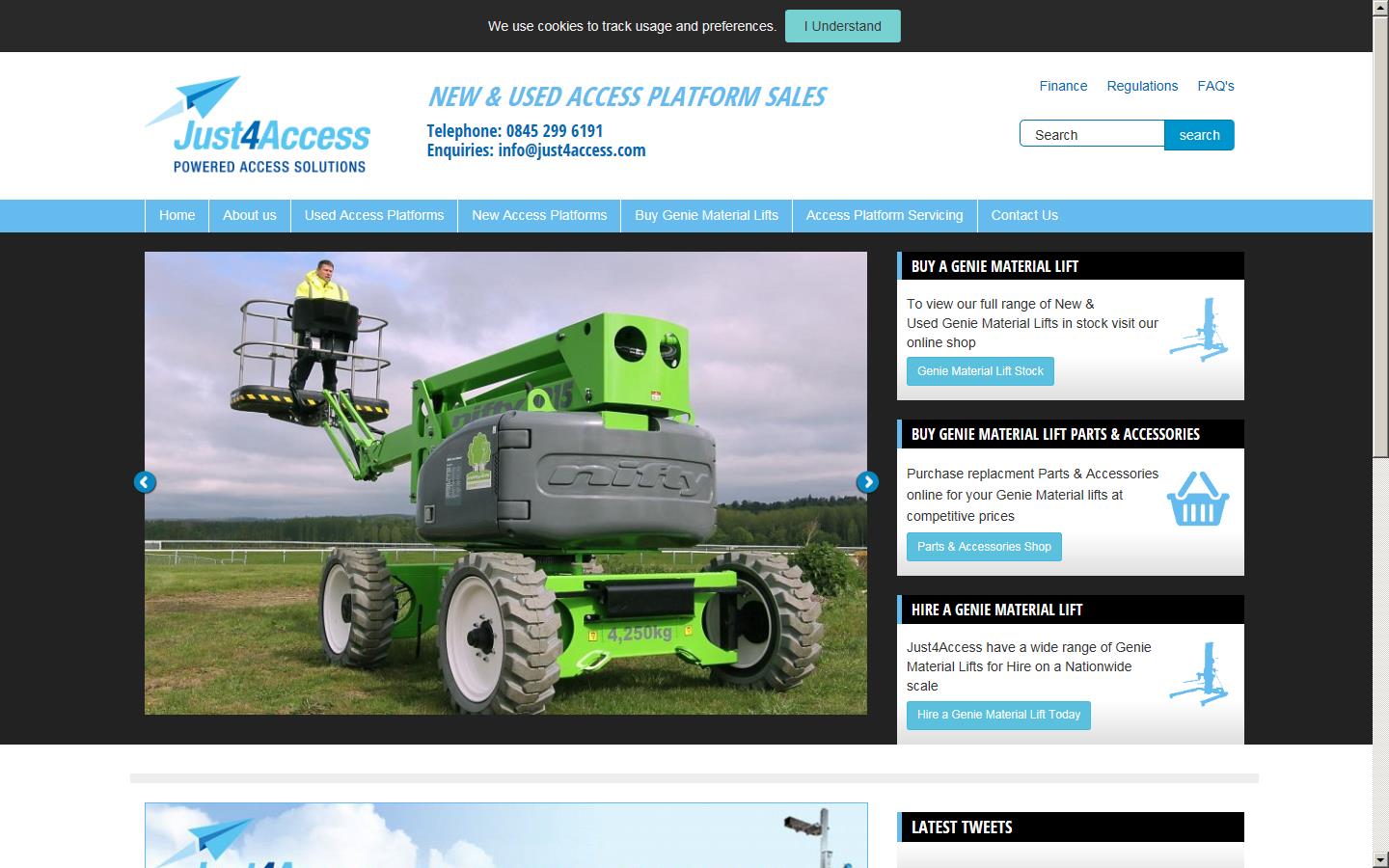 Just4Access  Website