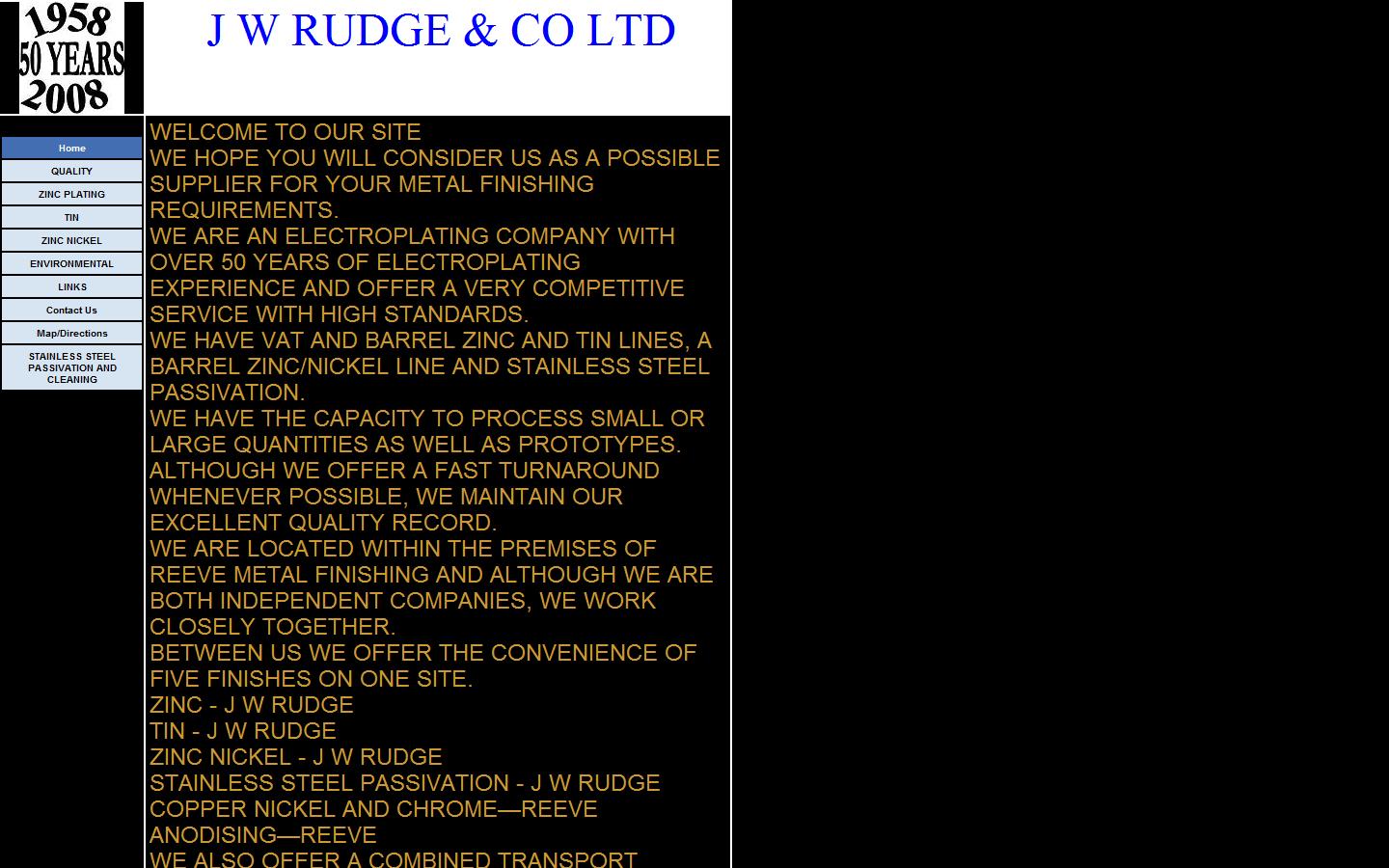 JW Rudge & Co Ltd Website