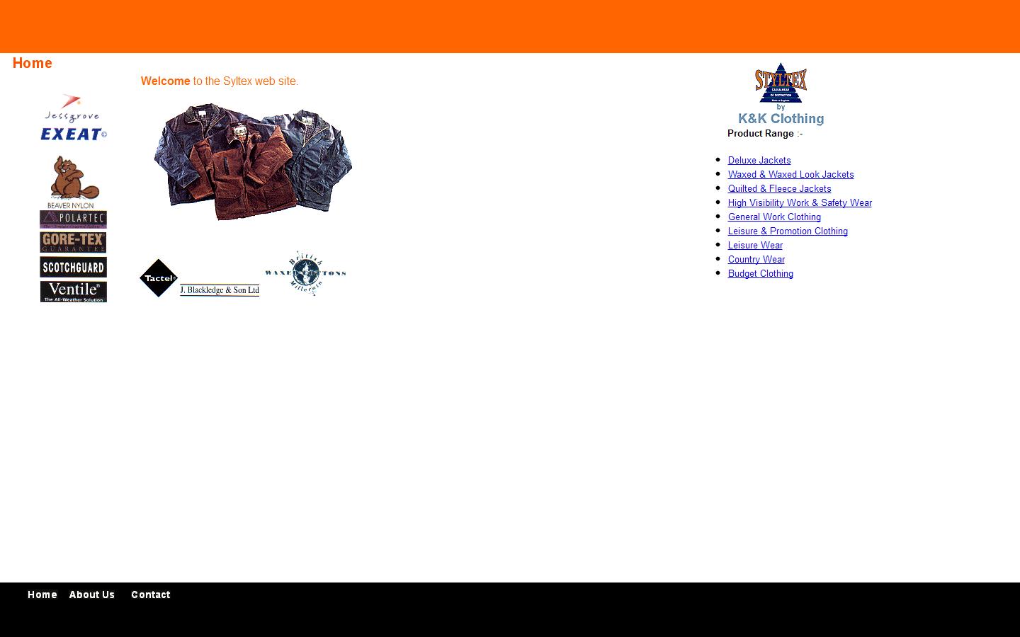 K & K Clothing Website