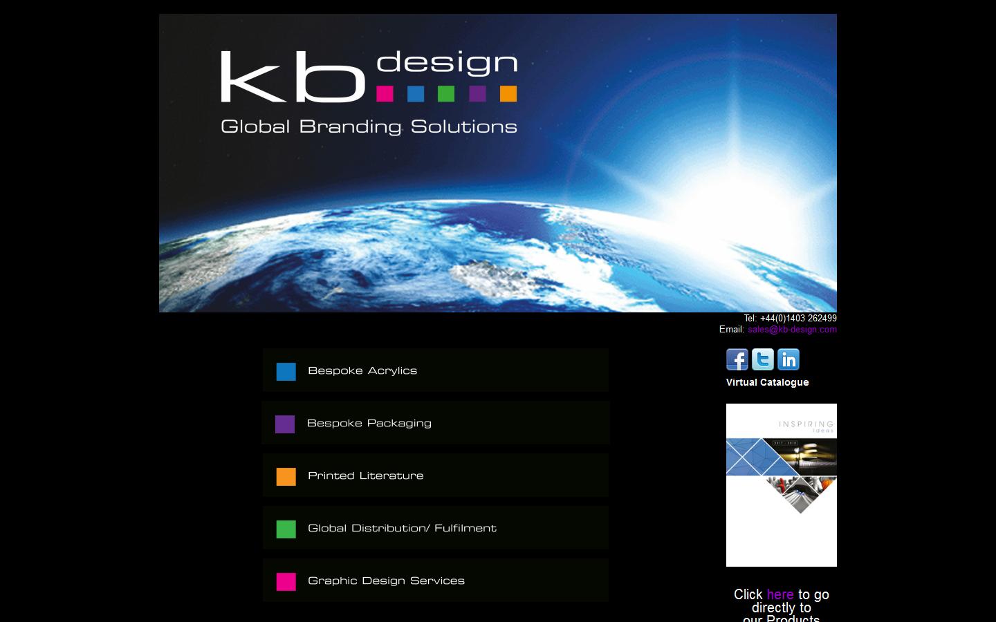 KB Design & Promotion Ltd Website
