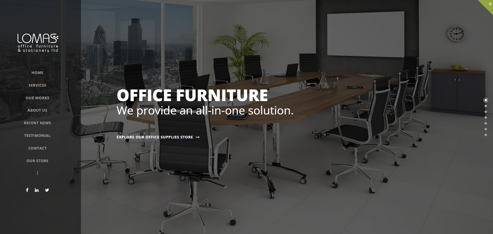 Lomas Office Furniture & Stationery Ltd Website
