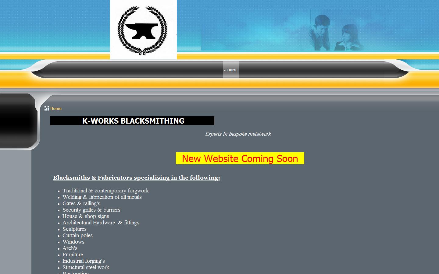 K-Works Blacksmithing Website