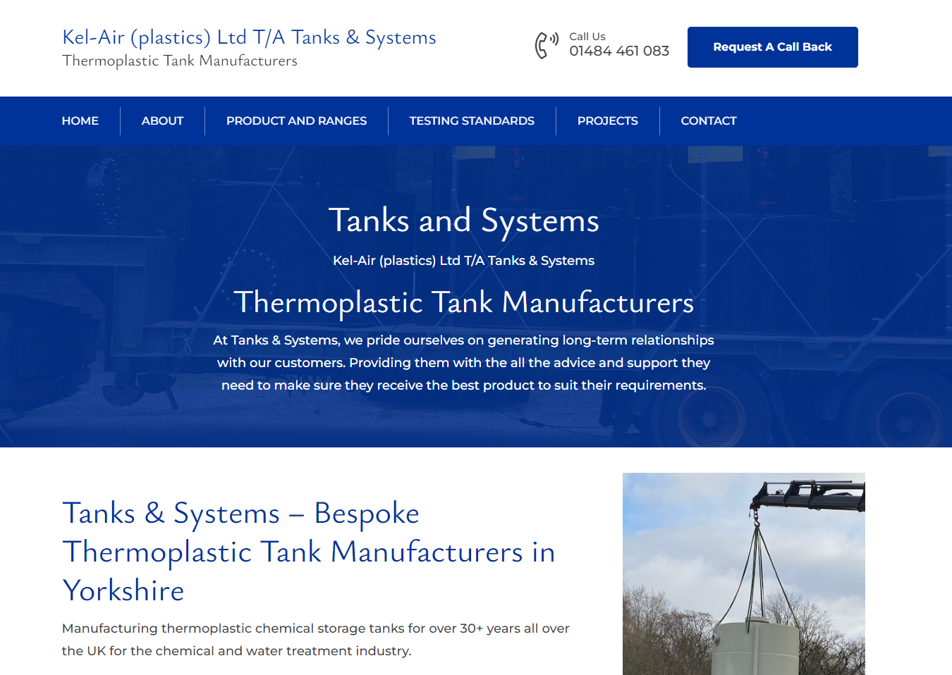Kel-Air (Plastics) Ltd Website