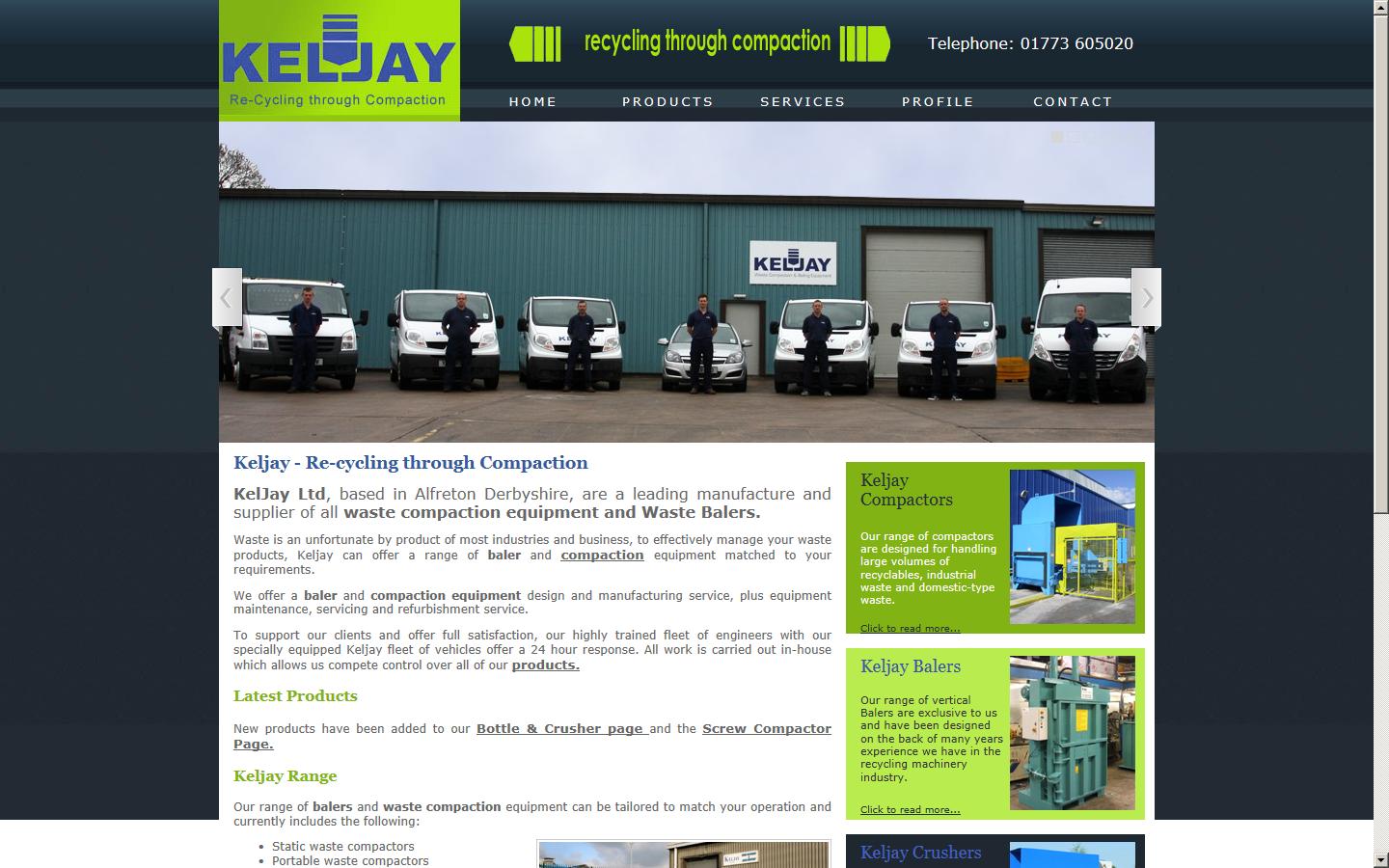 Keljay Ltd Website
