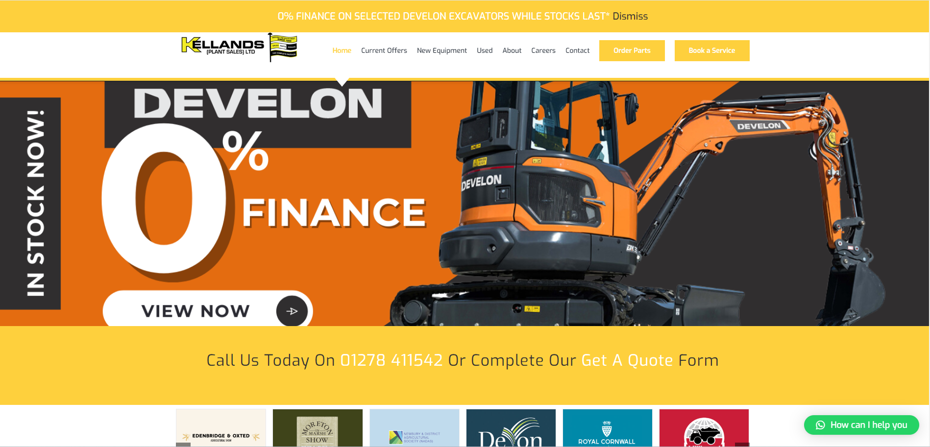 Kellands Plant Sales Ltd Website