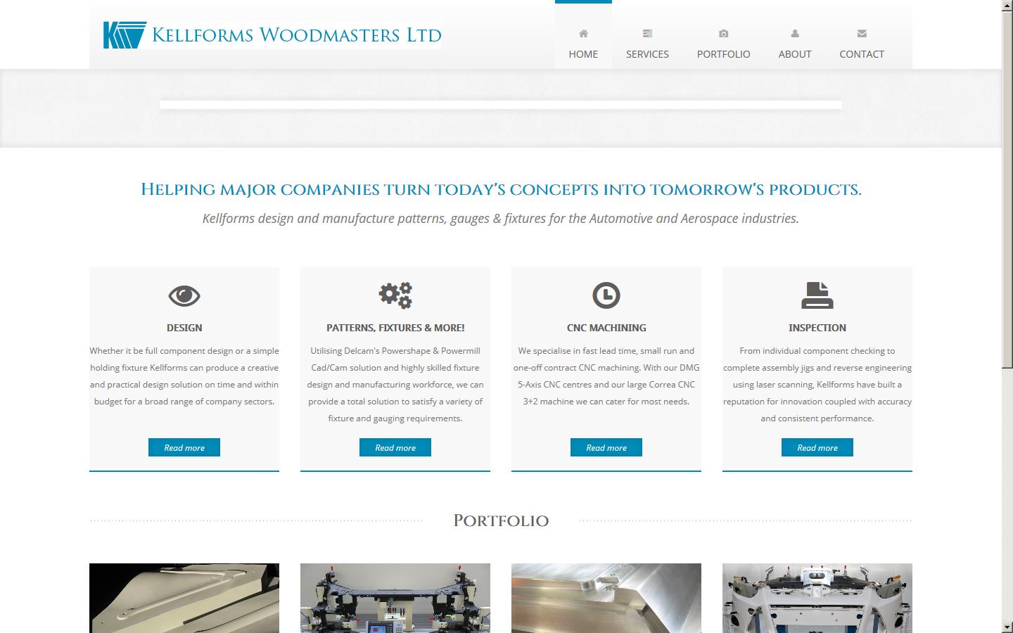 Kellforms Woodmasters Ltd  Website