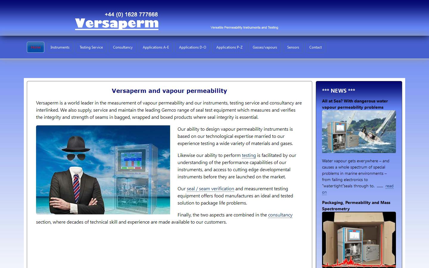 Versaperm Ltd Website