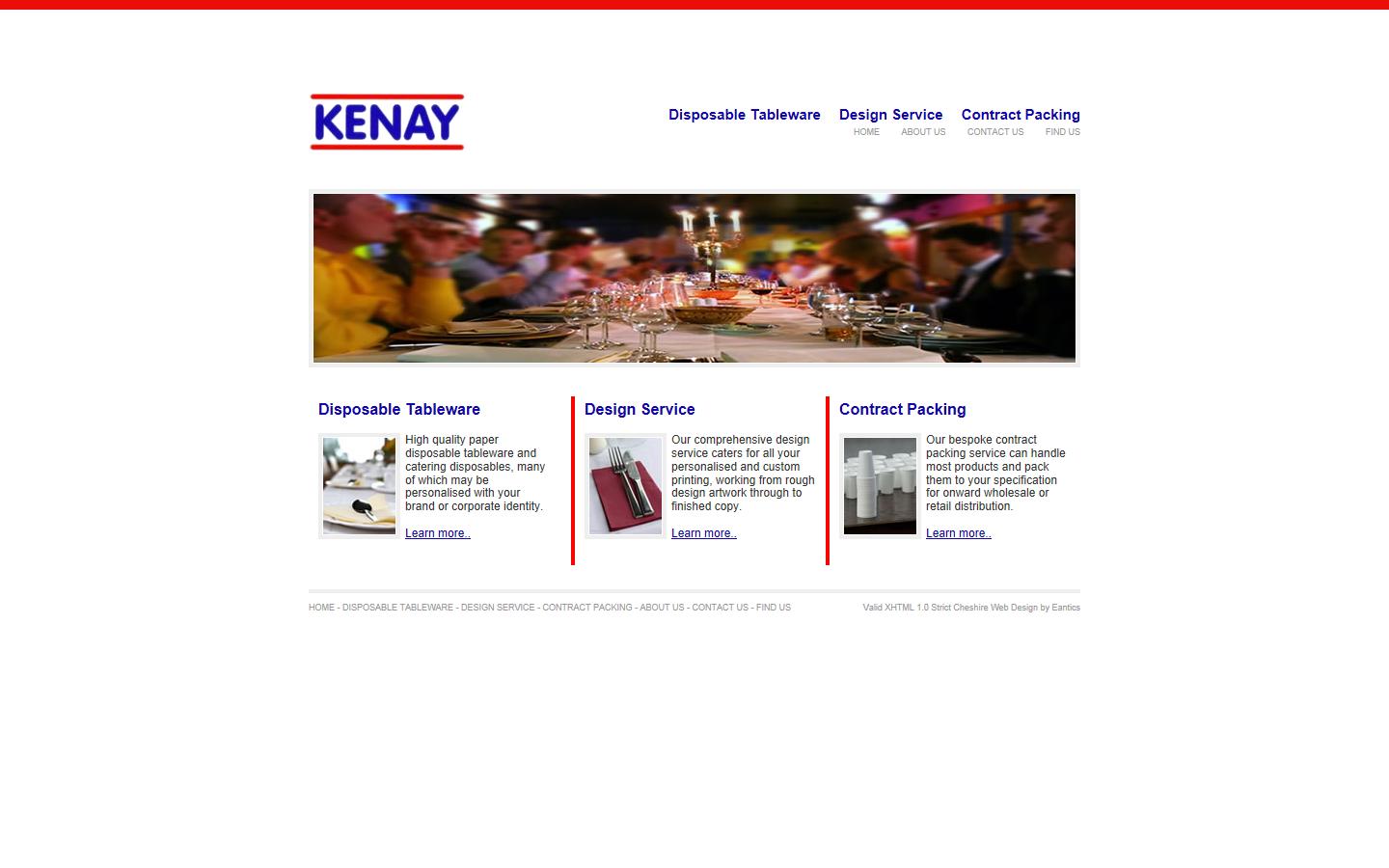 Kenay Ltd  Website