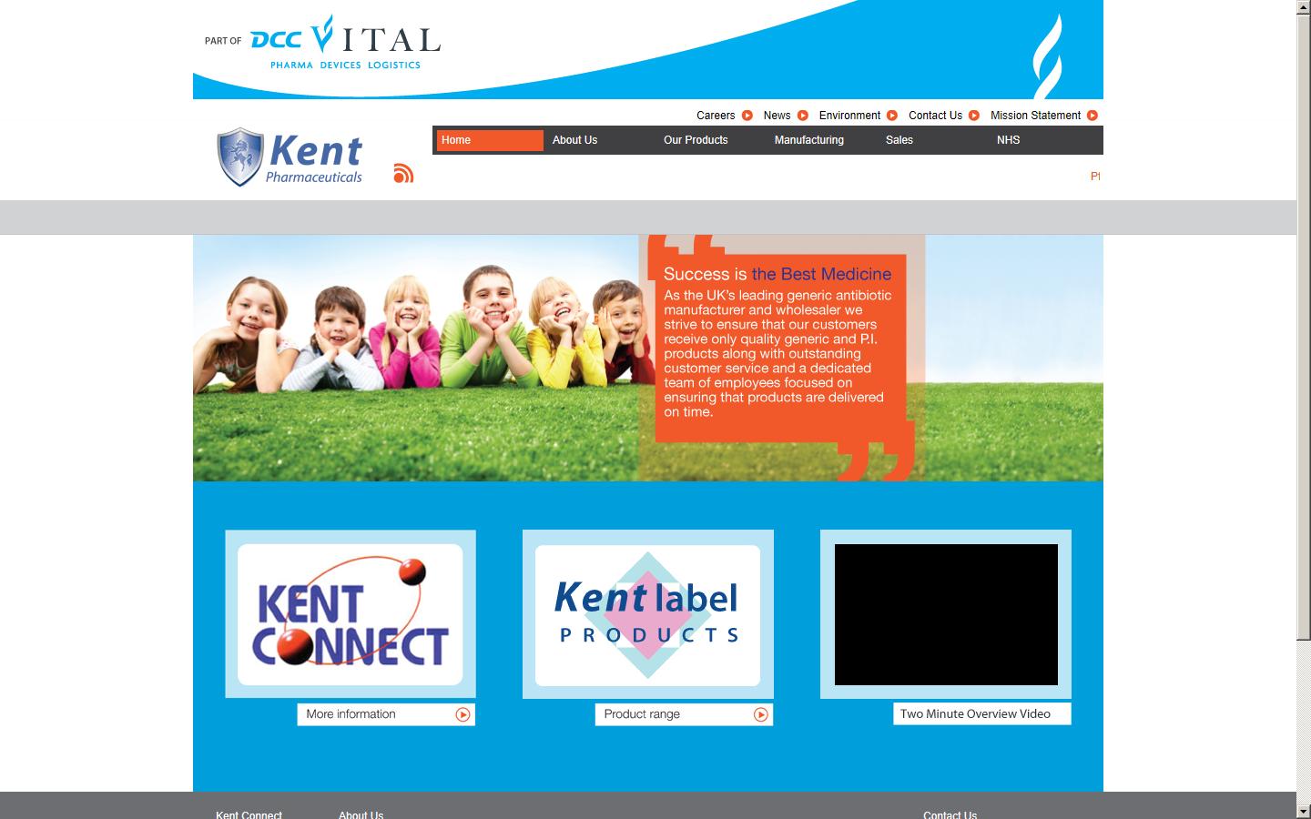 Kent Pharmaceuticals Ltd Website