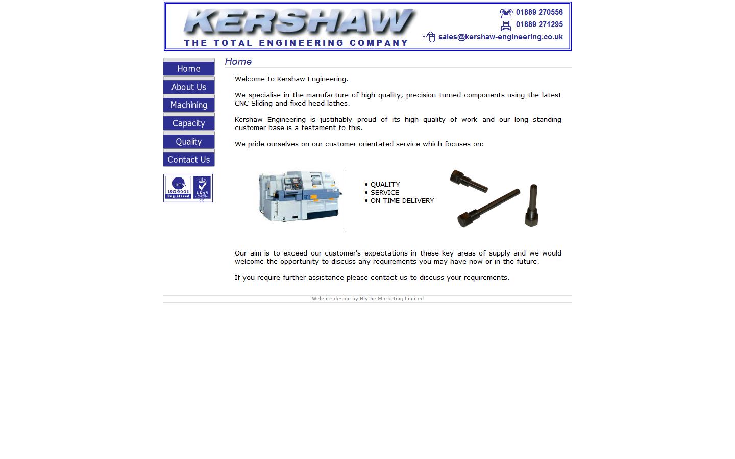 Kershaw & Co Ltd Website