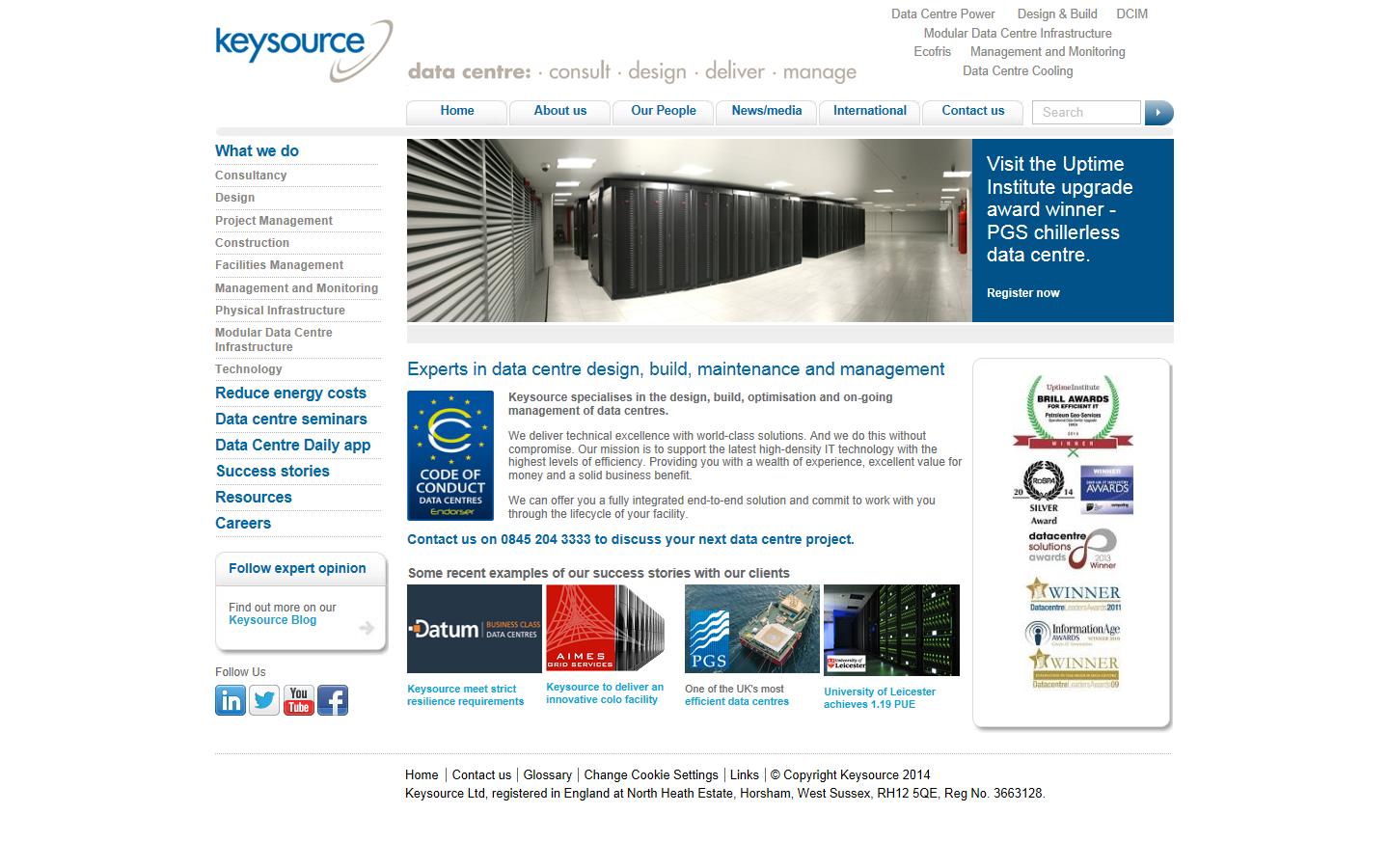 Keysource Ltd Website