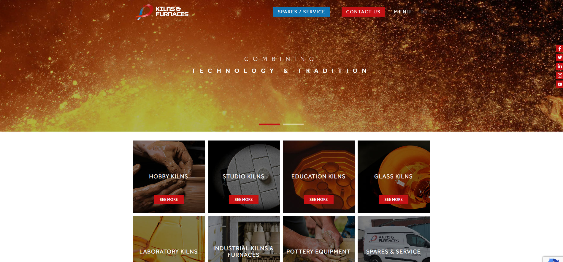Kilns & Furnaces Ltd Website