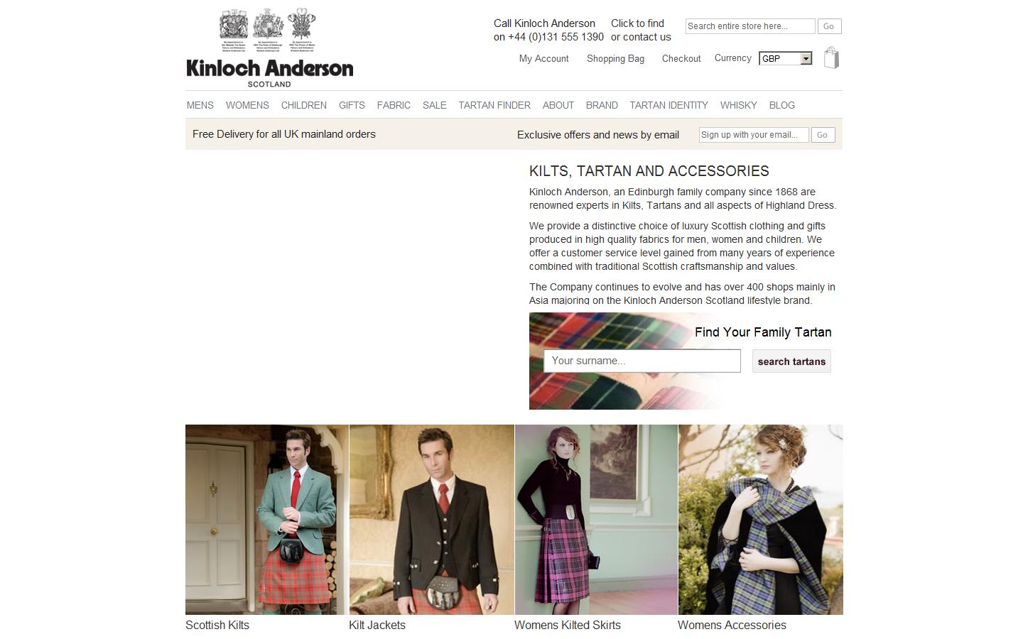 Kinloch Anderson Website