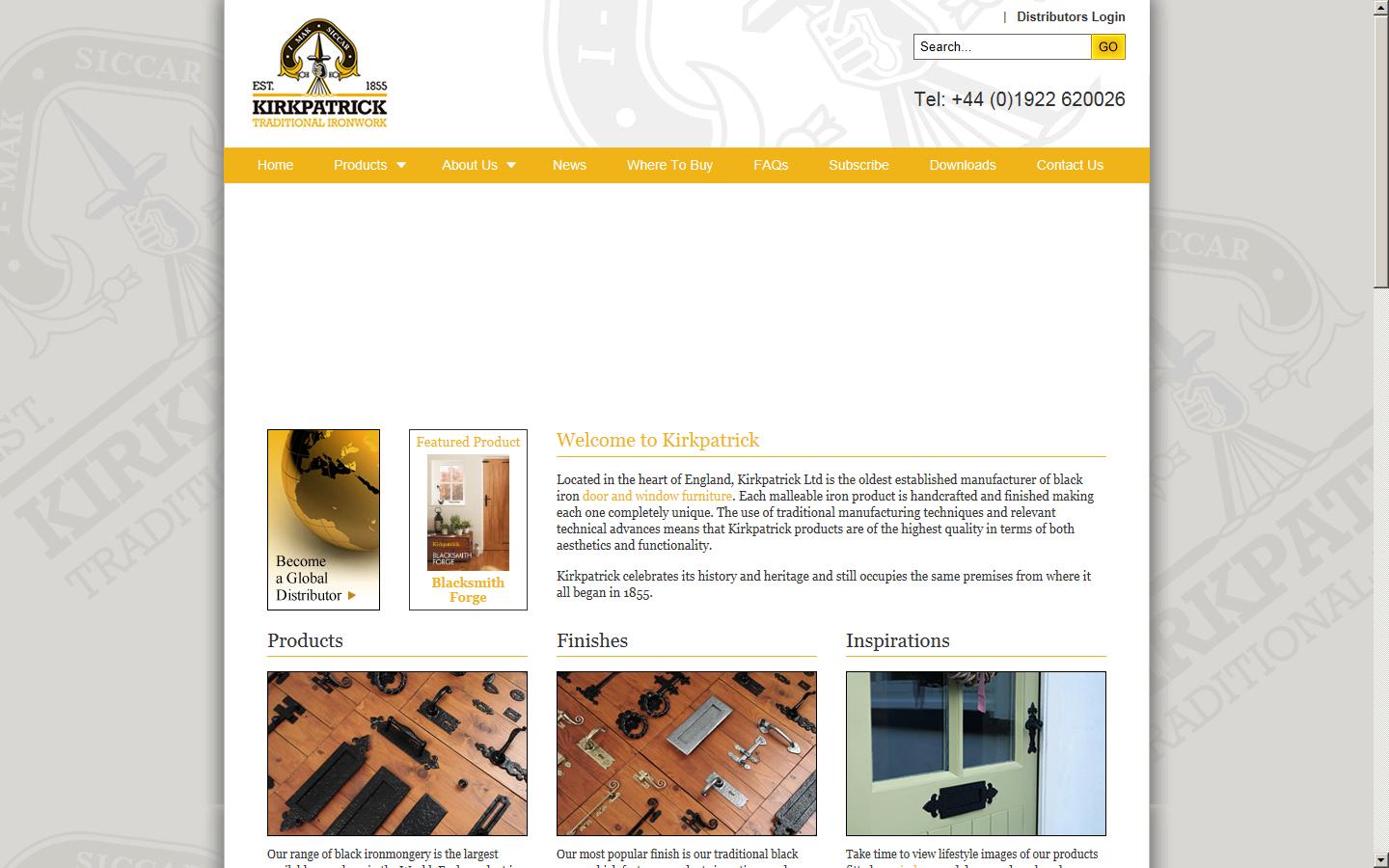 Kirkpatrick Ironworks Website