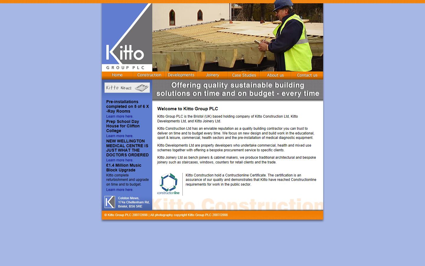 Kitto Group PLC Website