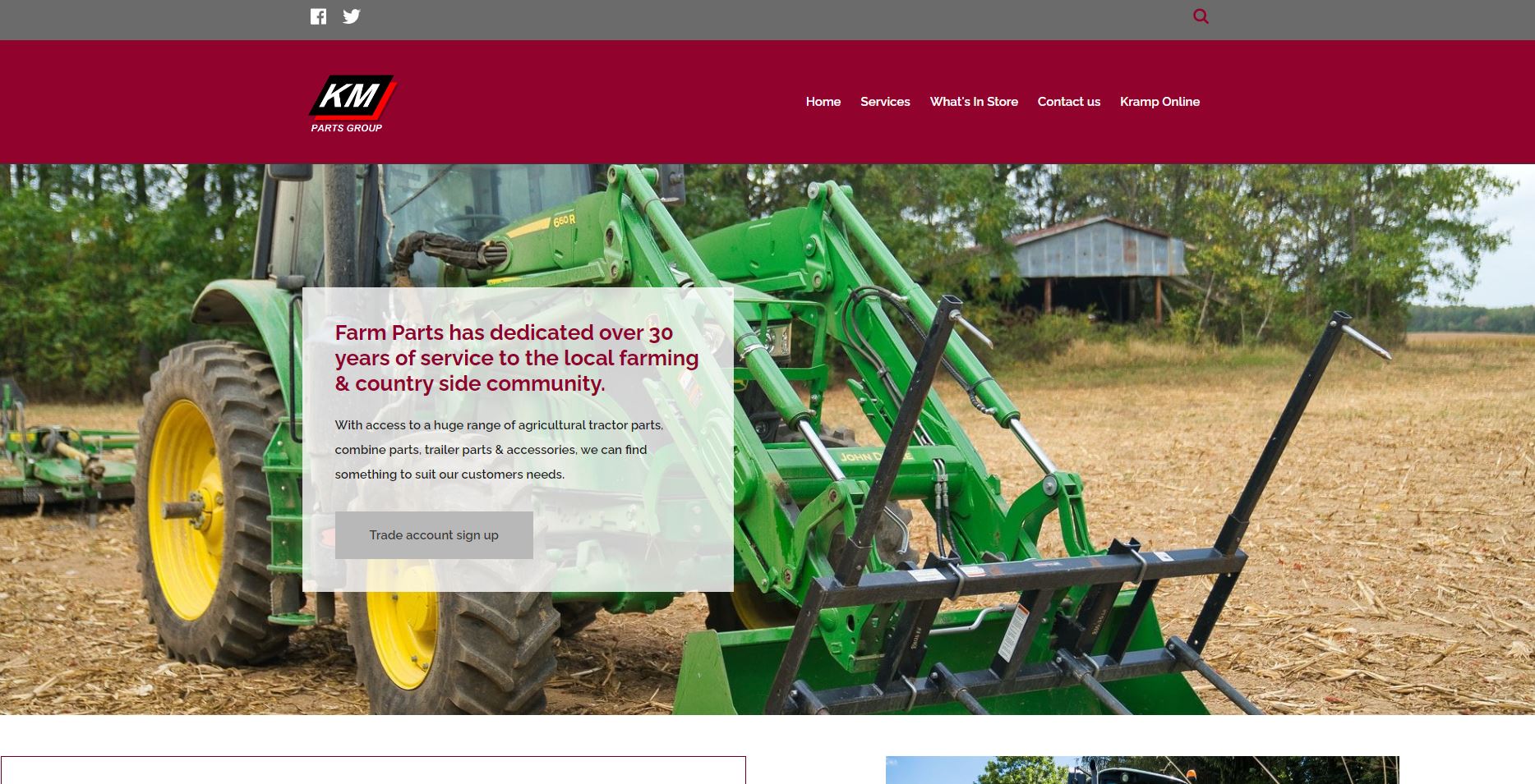 KM Parts Group (Chippenham)  Website