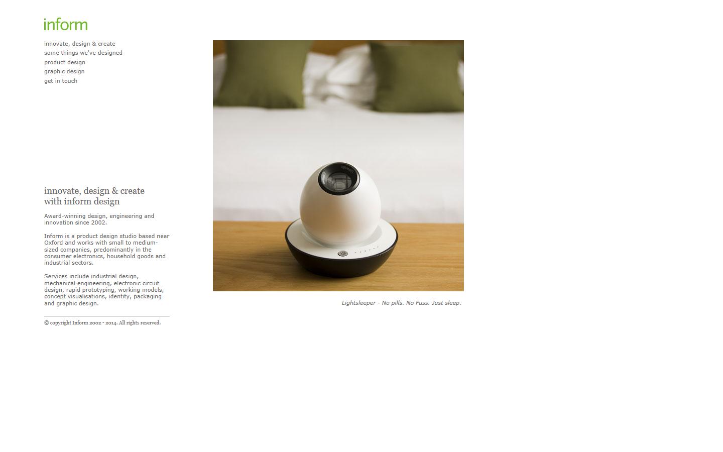 Inform Design & Development Ltd Website