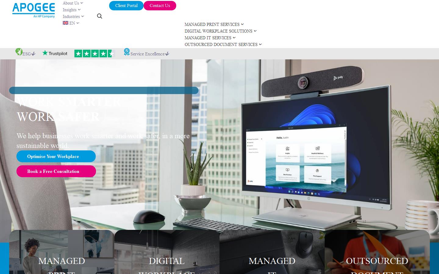 Apogee Corporation Website