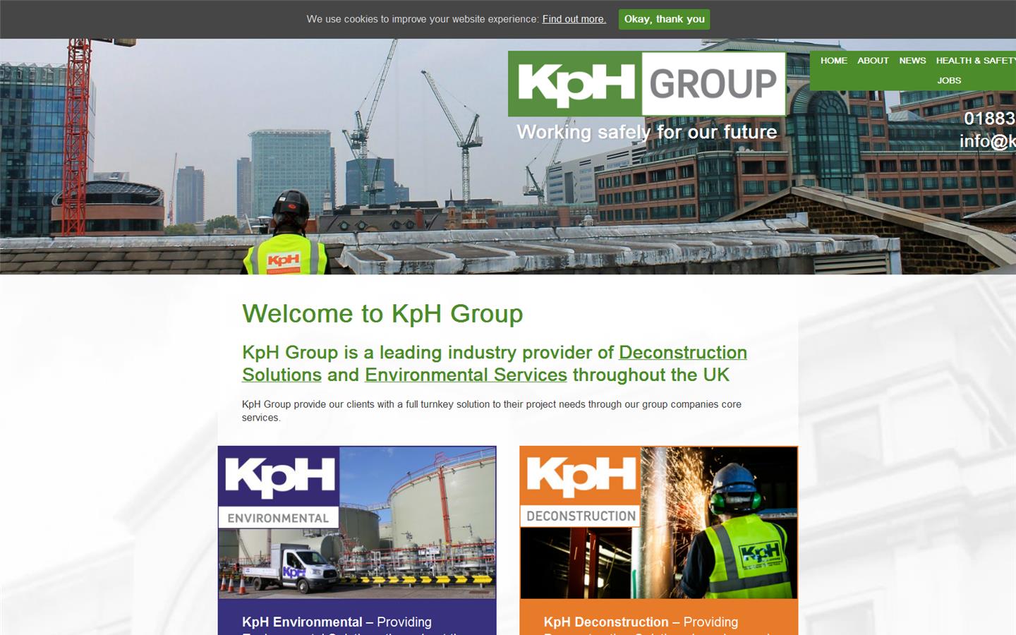 KpH Group Ltd Website