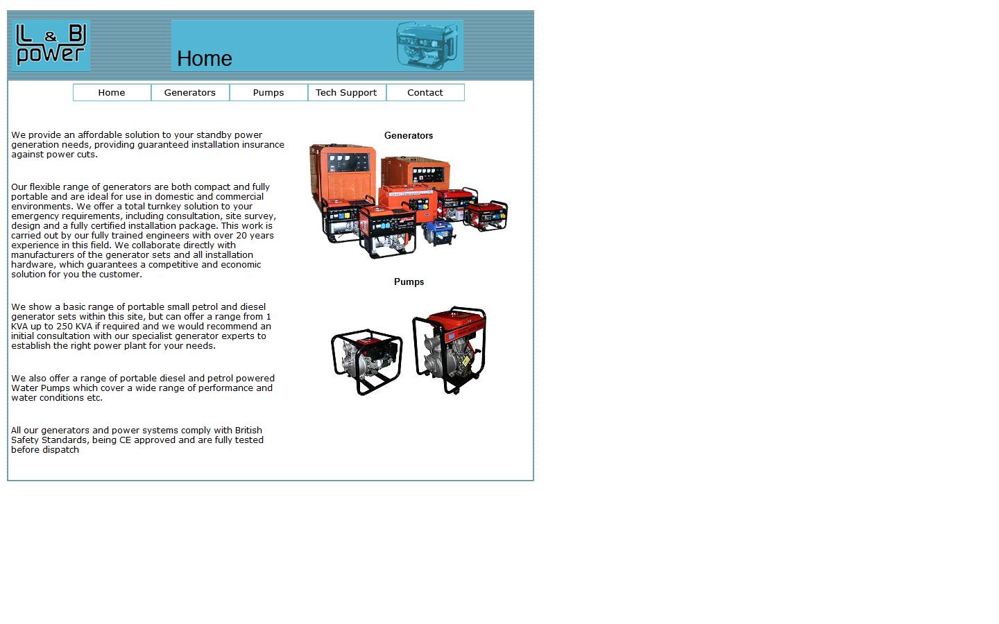 Leedham & Bennison Website