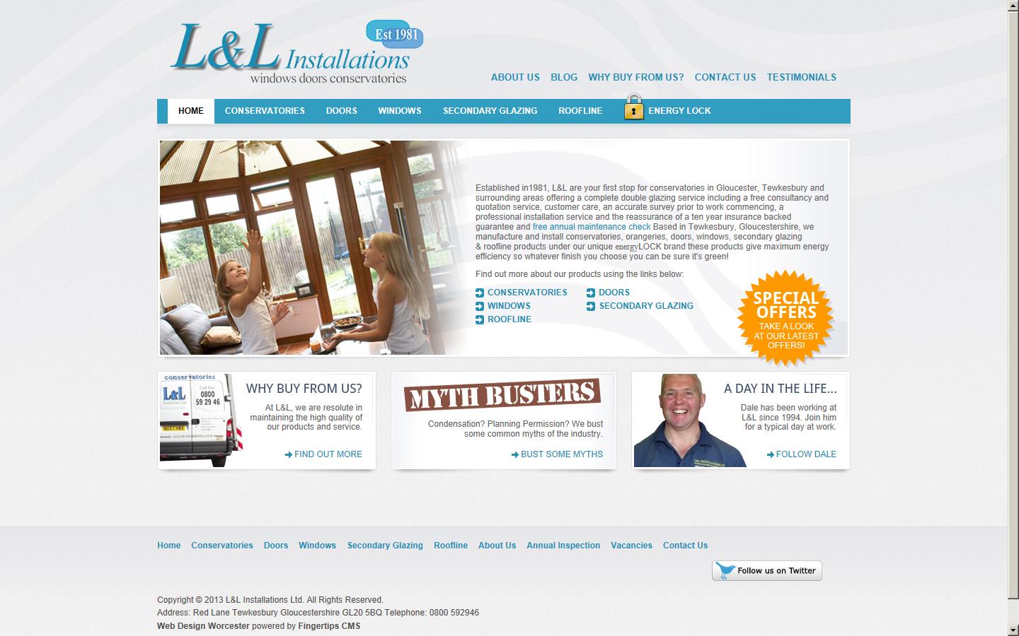 L&L Installations Website